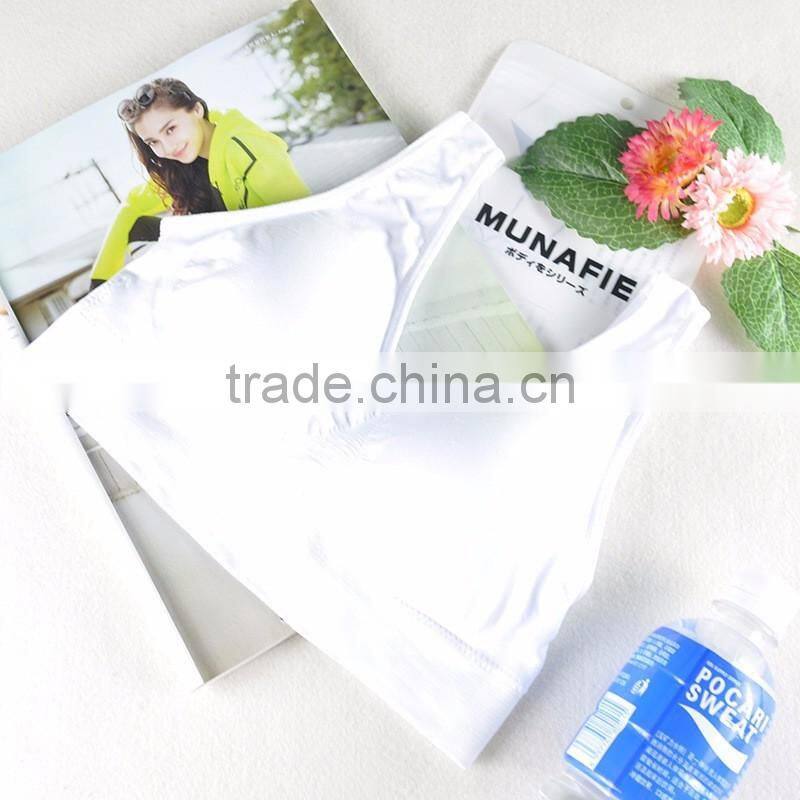 Latest design ladies sexy munafie sports bra
