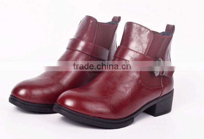 GZY heel shoes women low cut latest boots china export guanghzou factory wholesale Eur0pe and American 2017 stcok