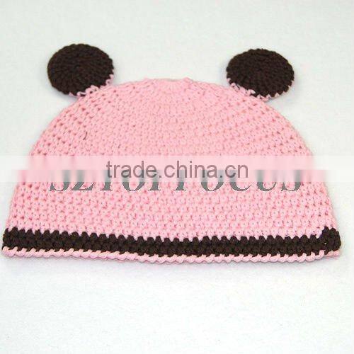 NEWBORN CROCHET HATS BABY KNITTED BEANIES