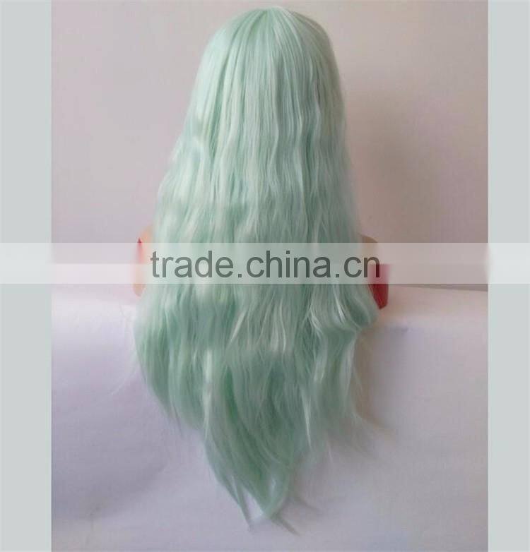 Italian Yaki African women Full Lace Wave Hair Wigs Glueless Brazilian Virgin Lace Front Wigs