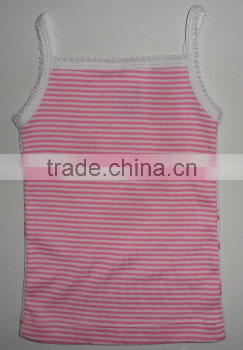 2 years to 14 years Premium Soft Cottons Girls Vests