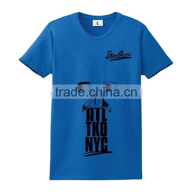 2016 Promotional Wholesale Cheap Man Latest Design Custom T-shirt Printing
