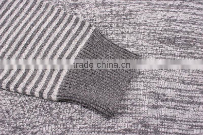 Knitting V Neck Sweater Shirt Collar Sweater Men