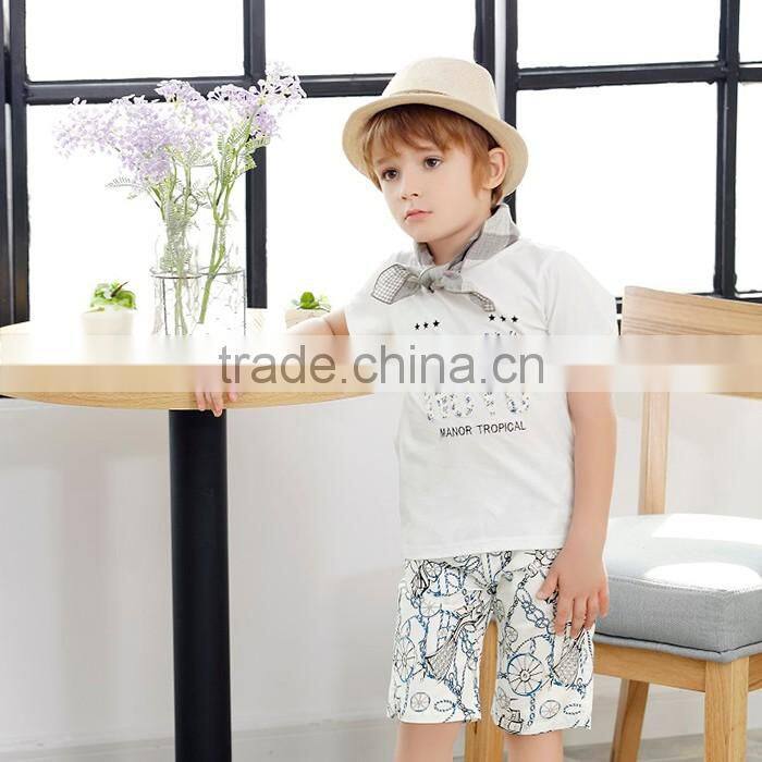 Organic boutique cotton kid clothes child clothes