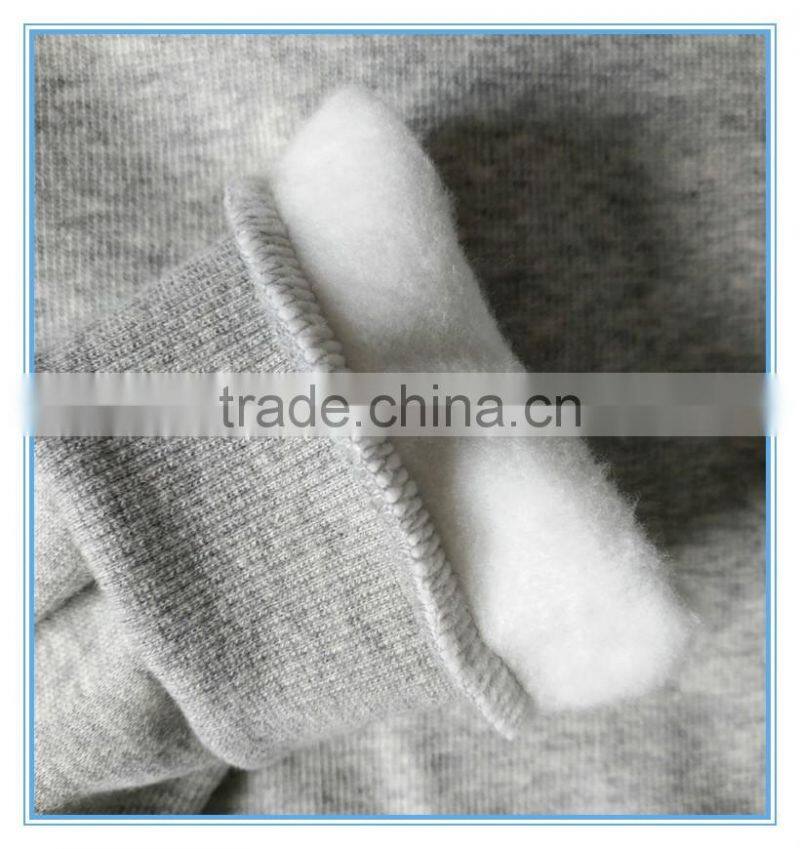 New Design Polyester/Cotton Kids Hoodies without Hood Thick Fleece Pullover Hoodie Sweatshirt