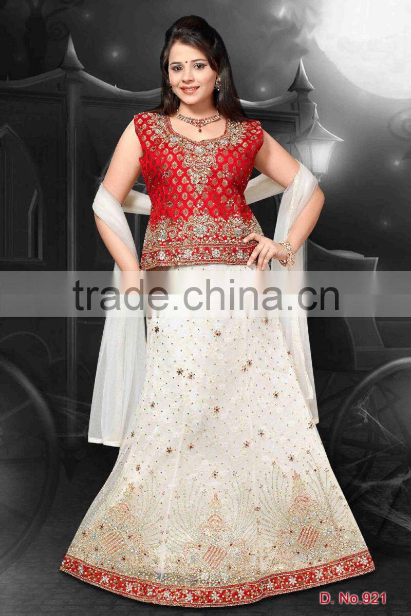 Semi Bridal Lehenga