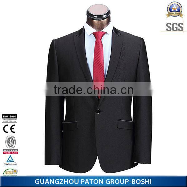 Elegent Design men business suit of men stylish black suit