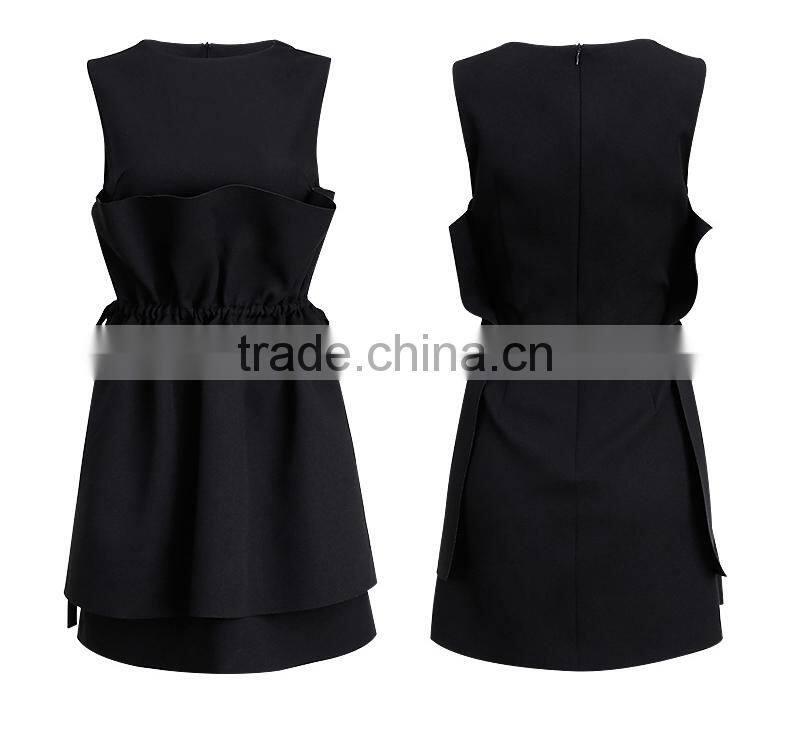 OEM fashion latest ladies summer sexy dress , wholesale black women dresses
