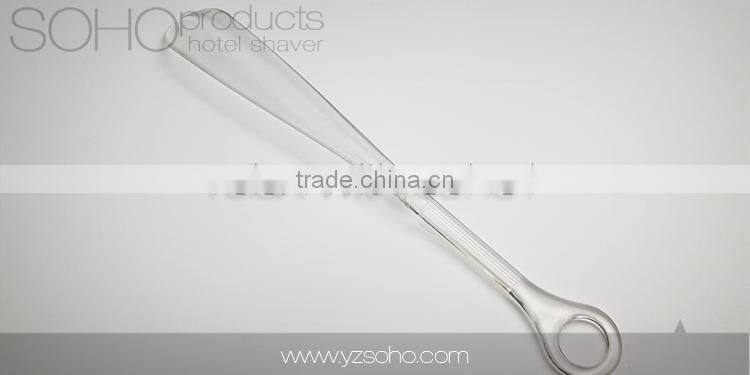 Long size wood shoe horn