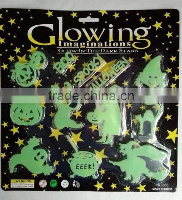 Glow in the dark Mini PVC plastic figure dinosaur luminous dinosaur toys