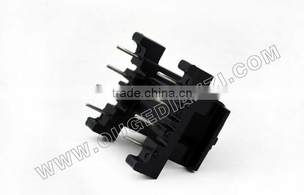 EF2507 horizontal pin 4+4 bobbin for 220v 12v step down transformer bobbin