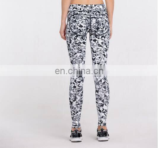 fitness black girls 90% polyester 10% spandex yoga pants wholesale