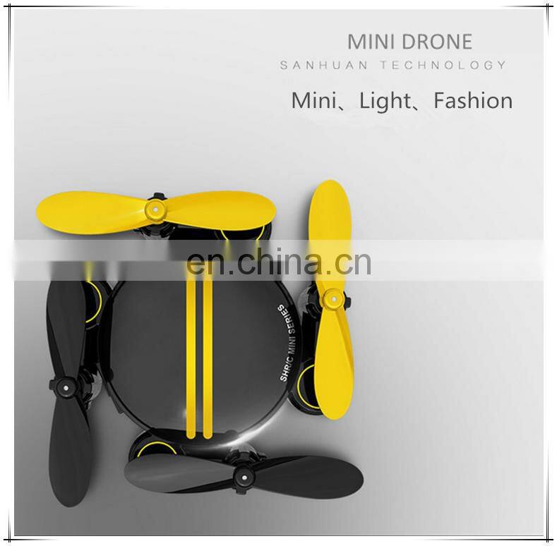 2017 Newest Wifi FPV Gravity sensor Rc Drone Foldable Quadcopter with HD Camera