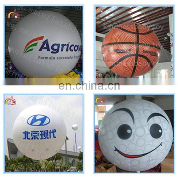 Attractive inflatable led blimp, commercial led lighted inflatable zeppelin,giant inflatable helium airship for sale