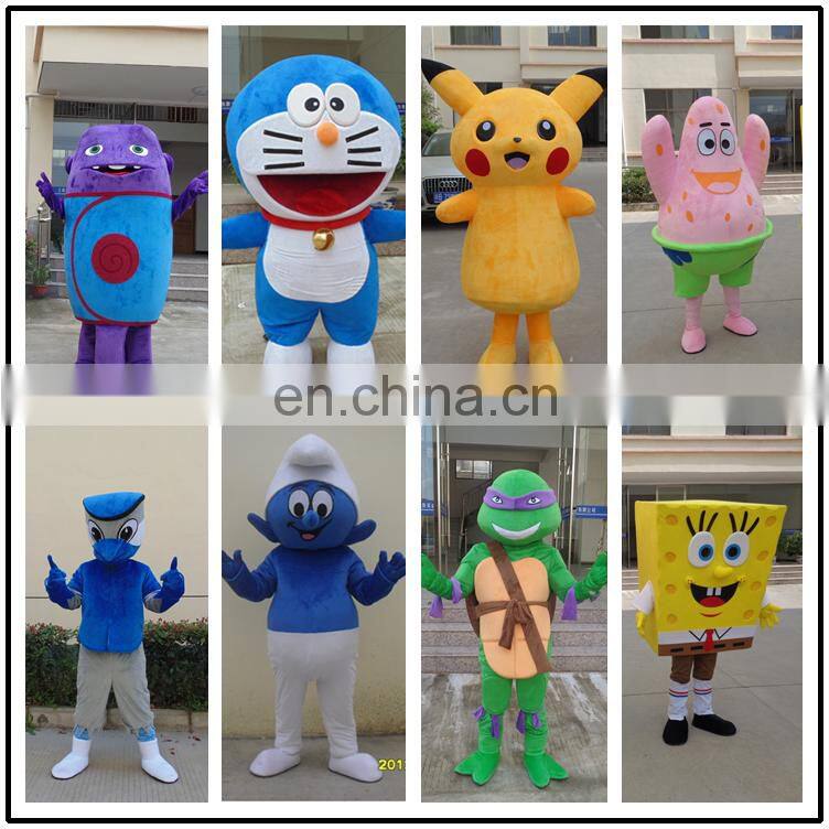 2017 popular OEM service animal adult glasses dog mascot costume