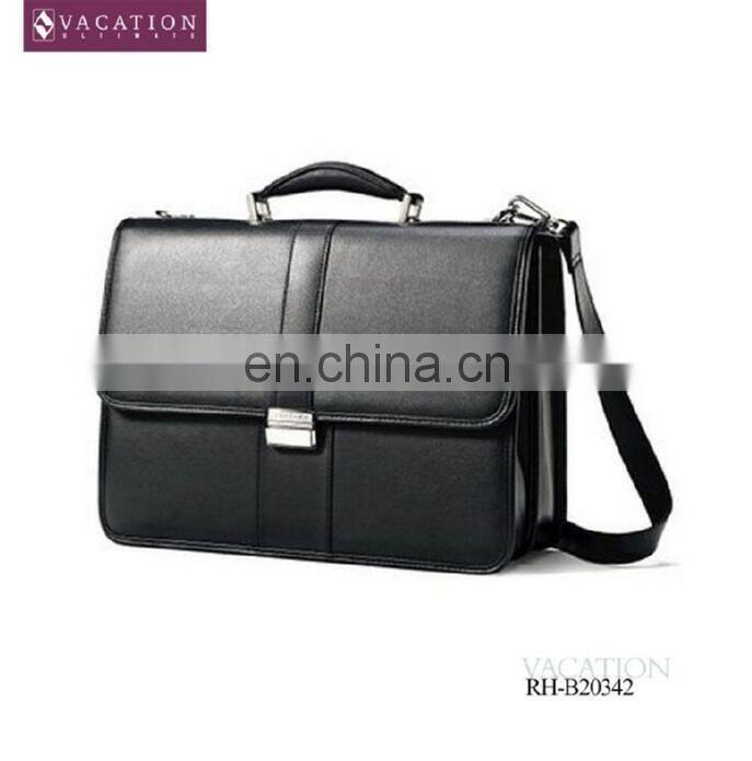 Business briefcase laptop messenger with high quality softback for businessman