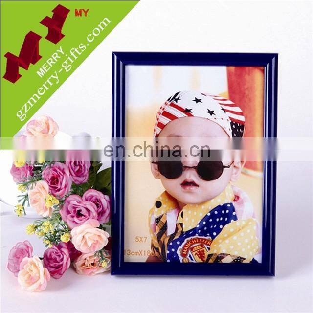Classic style colorful cheap plastic photo frame wholesale