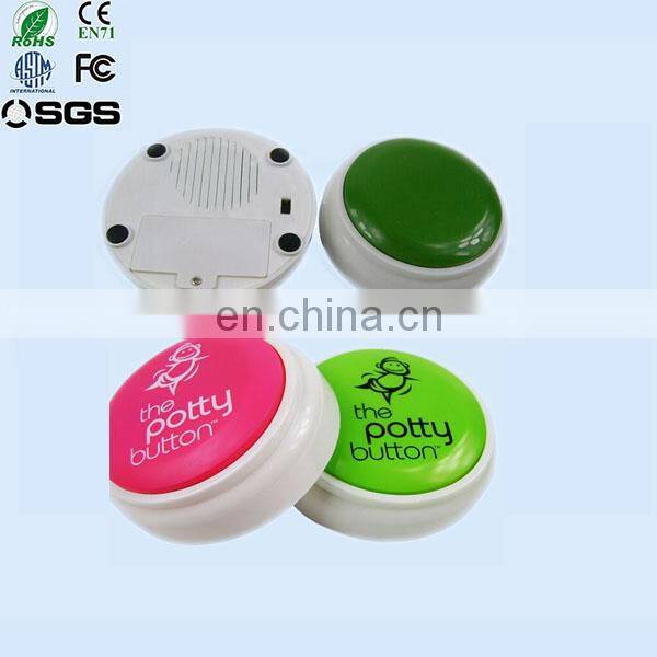 Cheap Different Color Easy Button for Promotion sound button push button buzzer