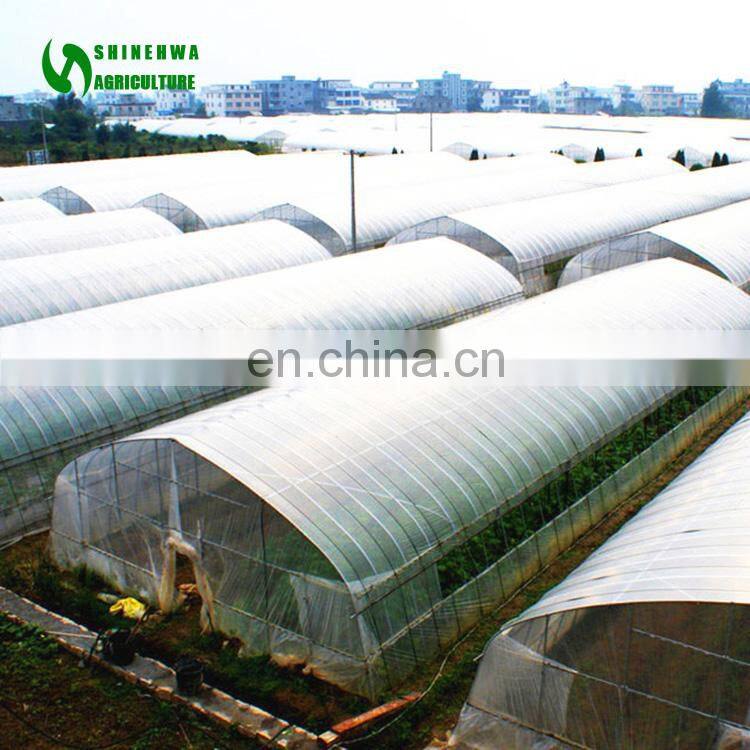 Agricultural greenhouse hot sale commercial film cover greenhouse,plastic film greenhouse