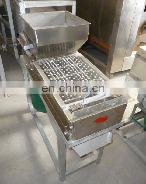 High efficiency peanuts roaster/coffee bean roaster/roasted peanut peeling machines