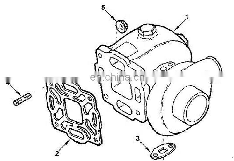 6BT turbocharger gasket 3921926 3916300 3905033