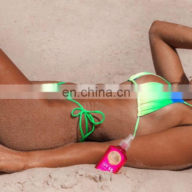 Micro bikini thong sexy swimsuit print triangle bikini tied dye swimwear strappy swimsuits neon green print bikinis 2019 women