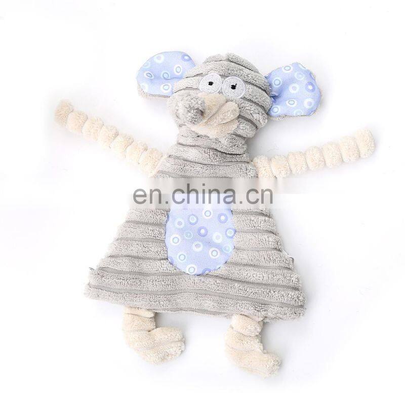Wholesale New Design Cute Plush Dog Toys Durable Dog Chew Toys Cleaning Teeth Toys