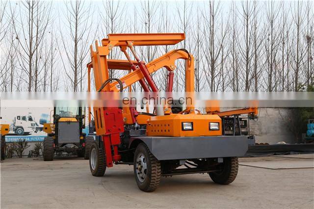 a frame piling rig ground screw piling drilling machine