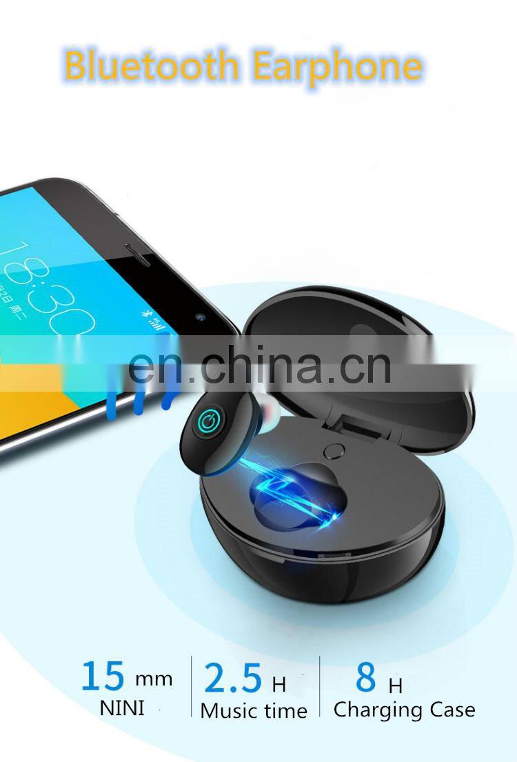 2019 New Wireless Headphones Bluetooths Headset Call  Small Bluetooths Wireless Earbuds Sport Earphone Bluetooths