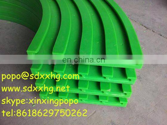 UHMW-PE chain guides/polyethylene conveyor roller chain guides/pe-uhmw chain guides