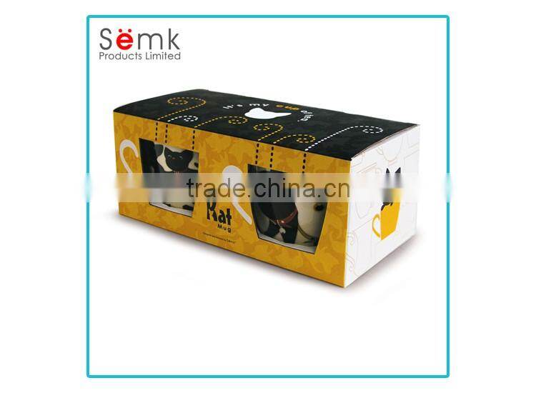 Factory wholesale ceramic fancy test mugs coffee mugs with custom printing logo