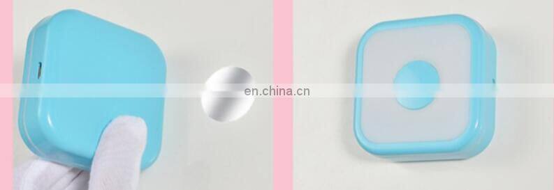 Rechargeable Square Led Cabinet Light wireless installation motion PIR sensor portable wardrobe cupboard closet desk lamp