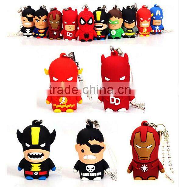 PVC meterail usb flash drive for Promotional gifts usb pendrive