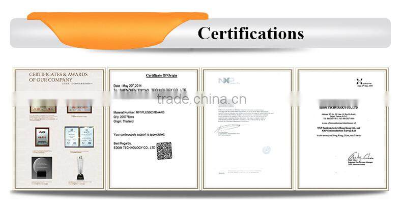 2016 new price RFID impinj inlay, UHF reusable wet inlay, programmable dry inlay