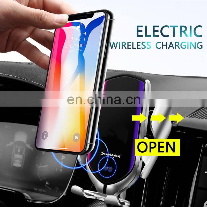 Car Mobile Phone Holder for Volvo S90 CC 2017 2018 2019 2020 Stand Wireless Charging Bracket Air Vent Car Accessories for iphone