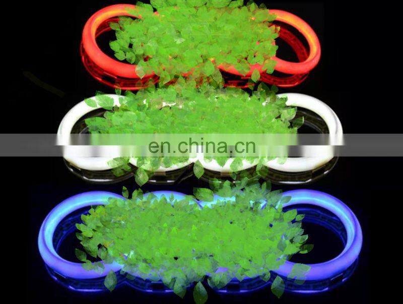 Illuminated LED Light front grille rear grille Car Badges Auto Emblems Logo