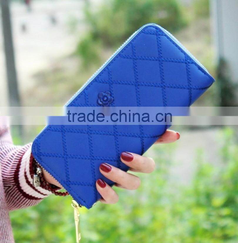 Flower PiNK and black multicolor Handbag Purse wallet Caretera para dama carteira Pu leather Multifunction