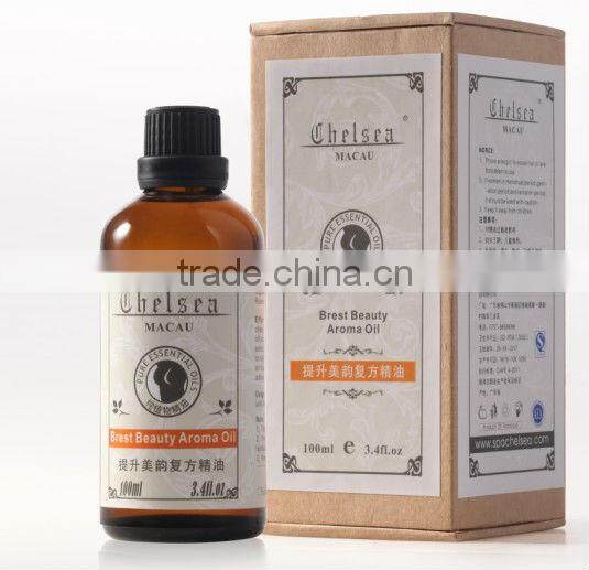 natural factory price best quality Breast enhancement massage oil
