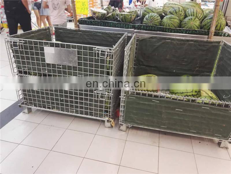 Storge equipment wire mesh storage cage used for factory