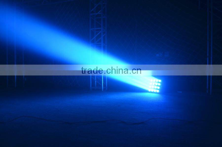 DMX led stage light 16pcs*15w rgbw four in one led pencil beam light