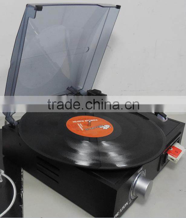 DS-2011 Cassette turntable player, records and tapes, 3-speed turntable