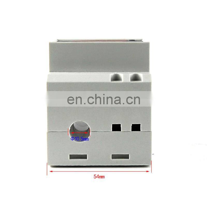 Digital Meter AC 80-300V 0-100.0A Din Rail LED Voltage Current Meter Voltmeter Ammeter D52-2047