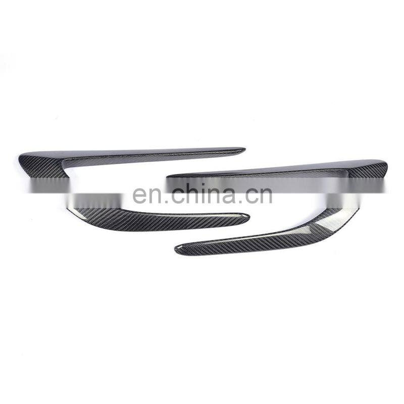 Front Fender Scoop Vents Trims for Mercedes Mercedes Benz C-Class W205 C63 AMG 15-17
