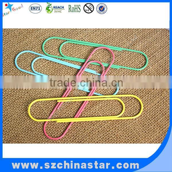 Beautiful design promotional striped paper clips