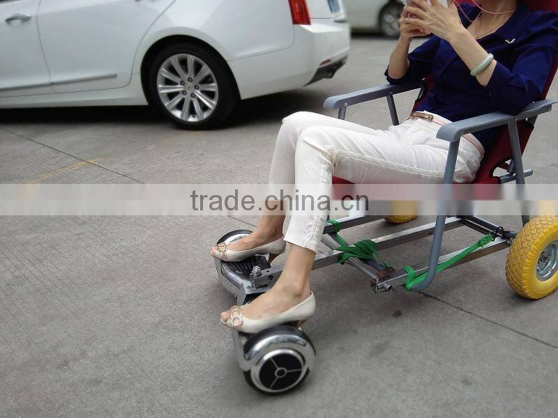 2016 New Arrival Multifunctional Hoverboard Cart, Two Wheels Aluminum Structural Frame Of Self Balancing Electric Scooter