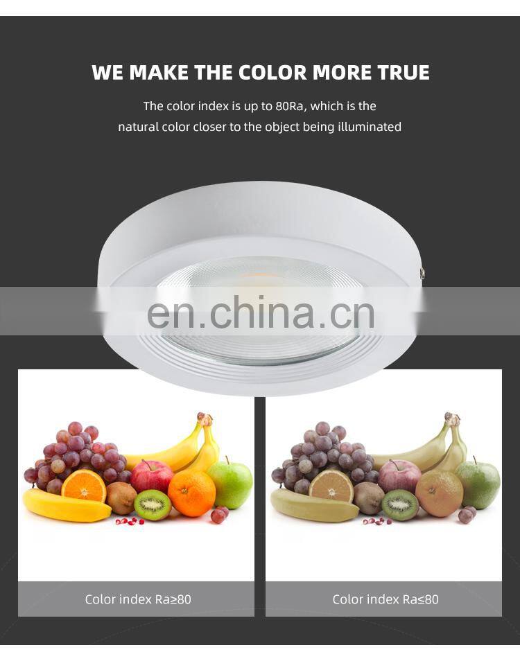 HUAYI Indoor Decoration Surface Mounted Aluminum 15W 24W 36W LED Mini Vertical Down Light