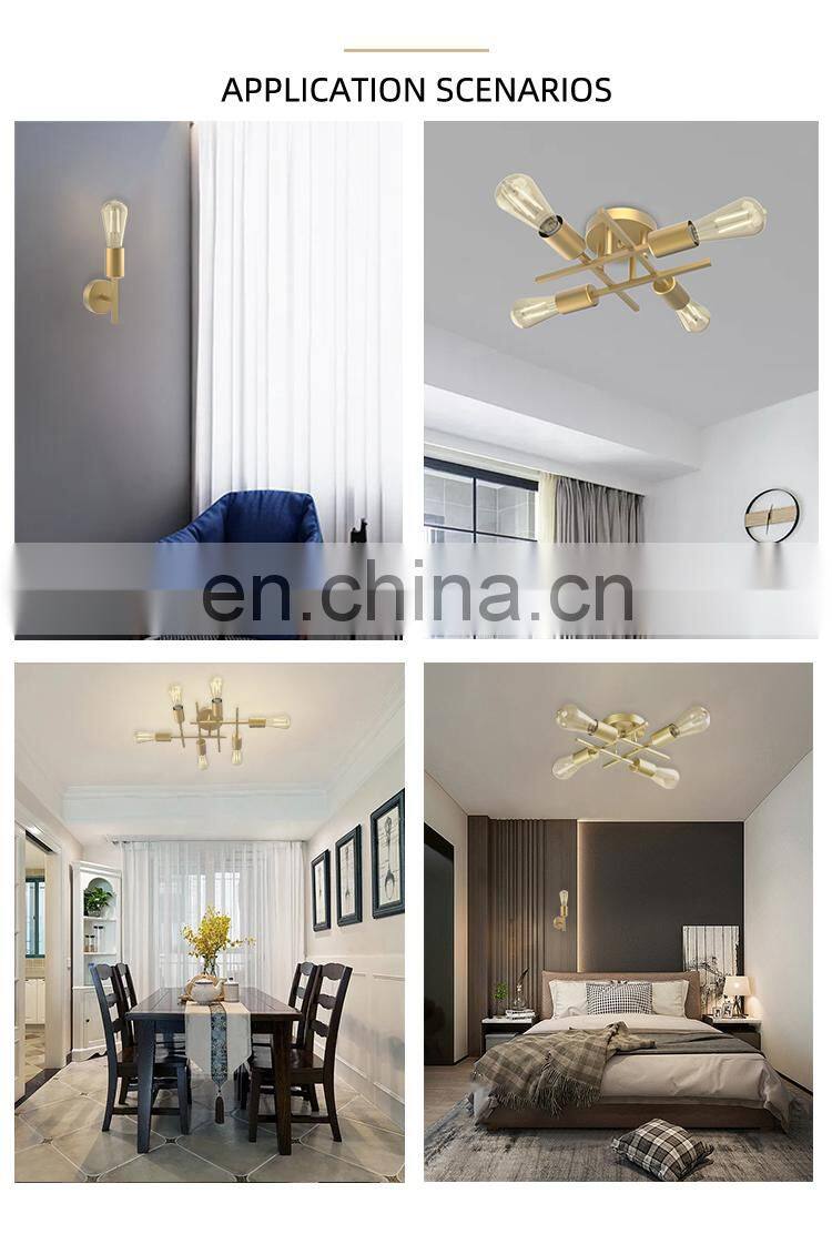 HUAYI New Upgraded Luxury Design Home Kid Room Large E27 Modern Creative Decorative Ceiling Lamp