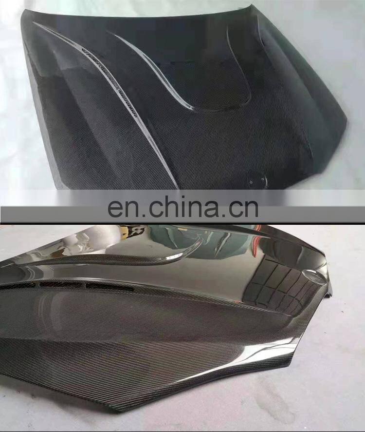 Runde Hood Fireproof Covers Car Carbon Fiber For BMW X5X6F15F16 Haman Style Hood