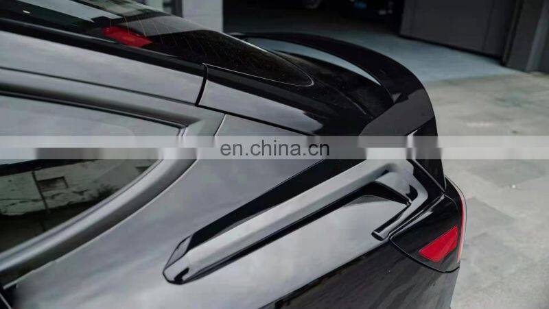 Runde In Stock New Automotive Kit For Tesla Model 3 Upgrade ST Style Body Kit Front Rear Bumper Side Skirts Spoiler