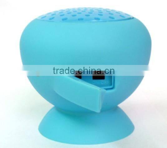 fashional portable shenzhen vatop bluetooth speaker with suction cap